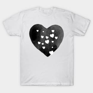 Grey Heart T-Shirt